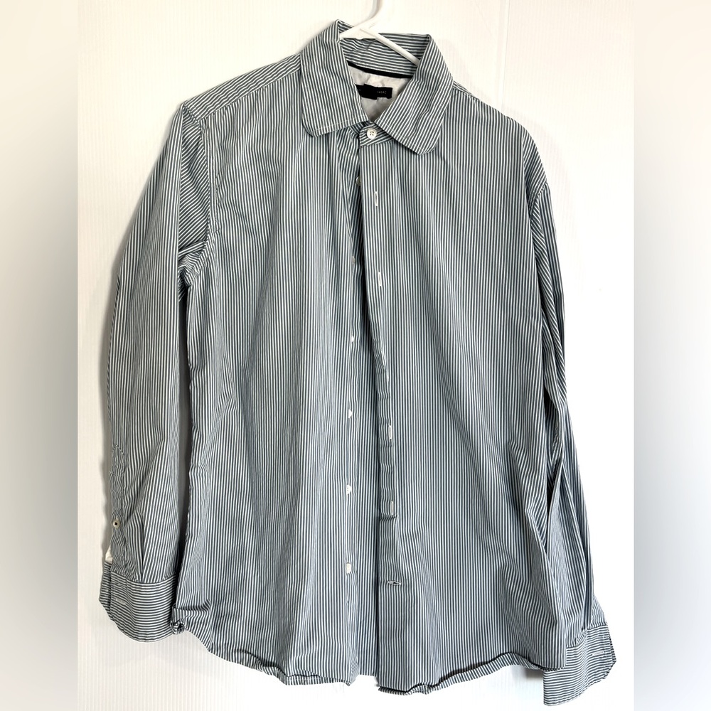 BANANA REPUBLIC blue button down